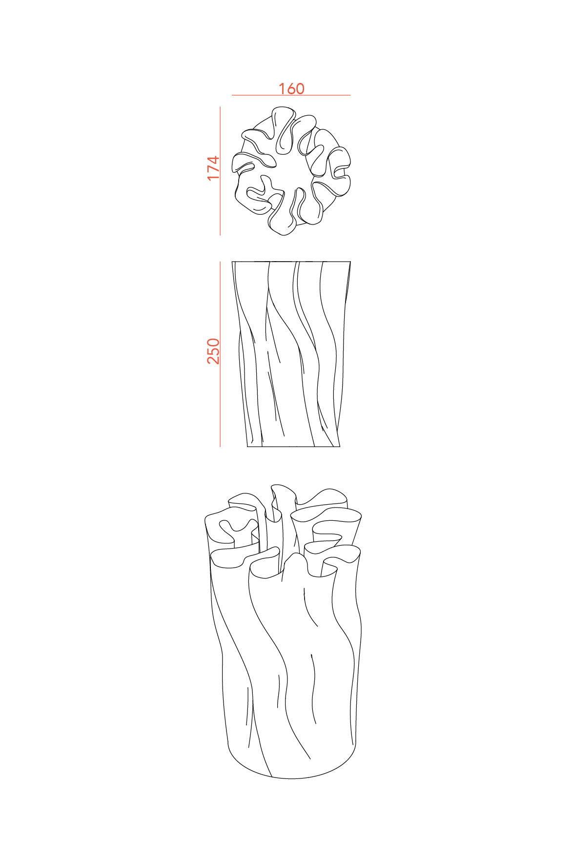 Vase VËILA
